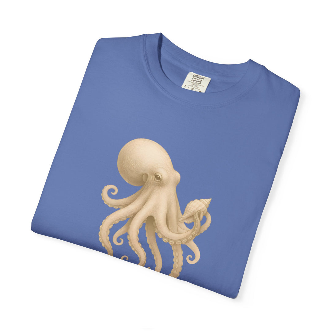Think In All Directions – Octopus | Joyful & Playful | Sketch Series by Pure Perspective App | Eco Friendly Graphic Tee