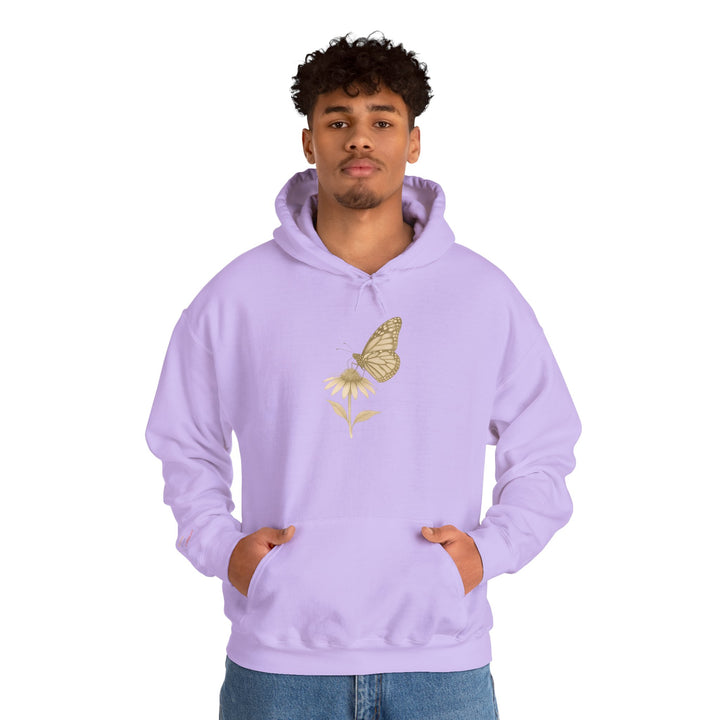 Healing is not Linear – Monarch Butterfly Edition | Hopeful & Healing Series | Unisex Heavy Blend™ Hooded Sweatshirt | Eco-Friendly Apparel