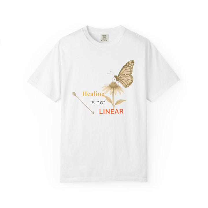 Healing is not Linear – Monarch Butterfly | Hopeful & Healing | Sketch Series by Pure Perspective App | Eco Friendly Graphic Tee