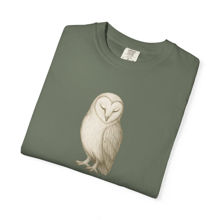Let Quiet Lead – Owl | Calm & Centered | Sketch Series by Pure Perspective | Eco Friendly Graphic Tee