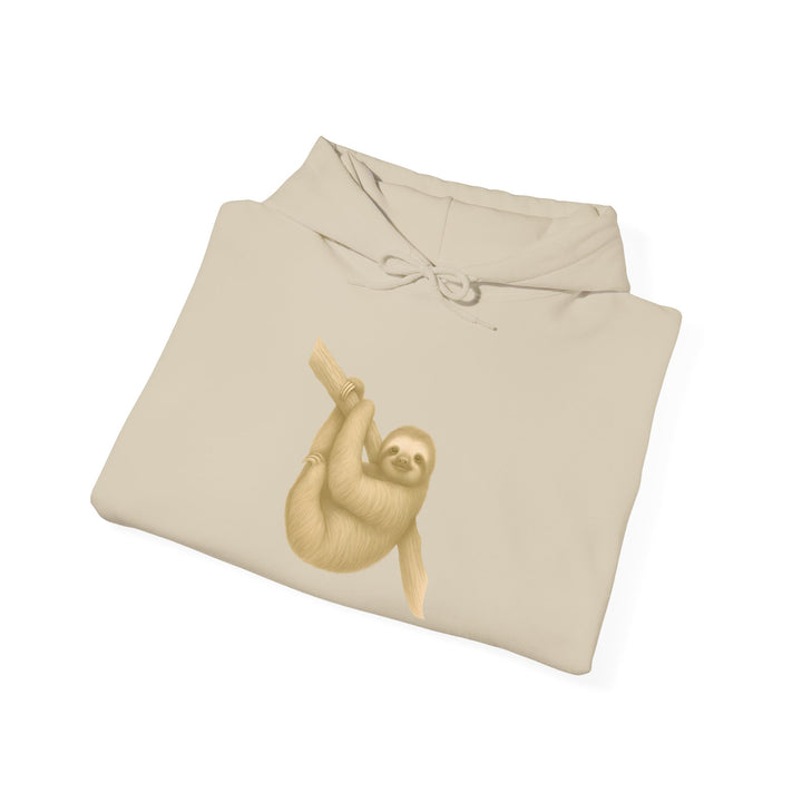 Time is Yours – Sloth Edition | Connected & Compassionate Series | Unisex Heavy Blend™ Hooded Sweatshirt | Eco-Friendly Apparel