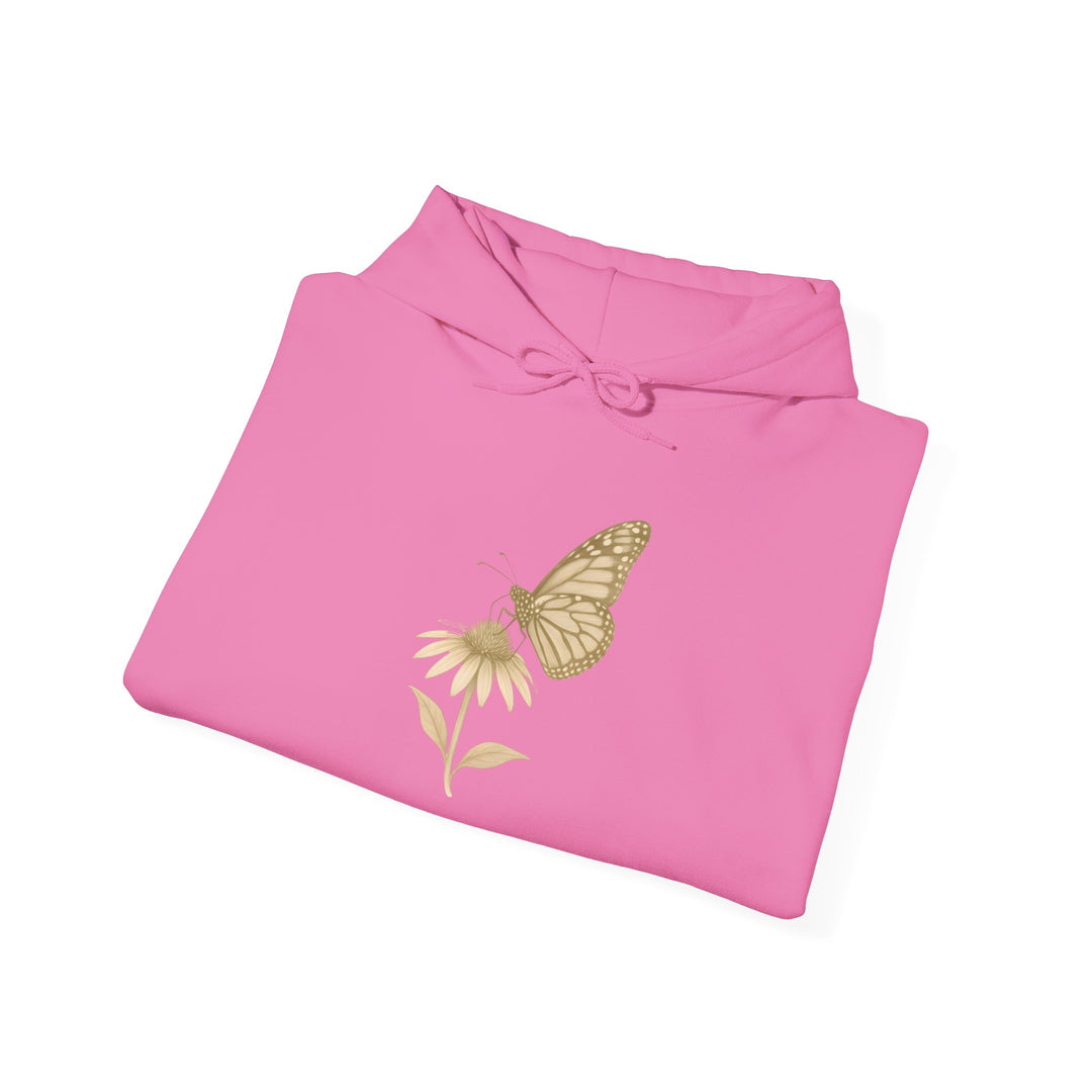 Healing is not Linear – Monarch Butterfly Edition | Hopeful & Healing Series | Unisex Heavy Blend™ Hooded Sweatshirt | Eco-Friendly Apparel