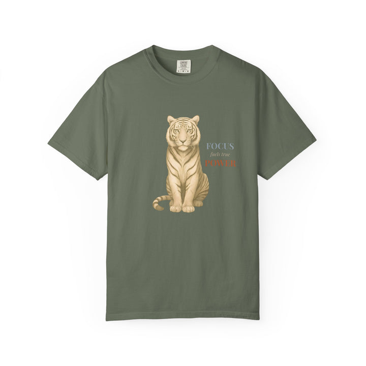 Force fuels true Power – Tiger | Empowered & Bold | Sketch Series by Pure Perspective | Eco Friendly Graphic Tee