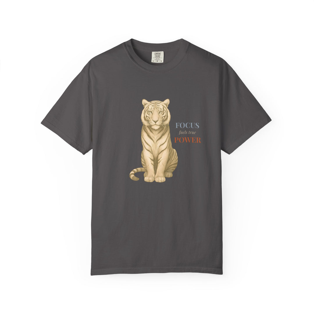 Force fuels true Power – Tiger | Empowered & Bold | Sketch Series by Pure Perspective | Eco Friendly Graphic Tee