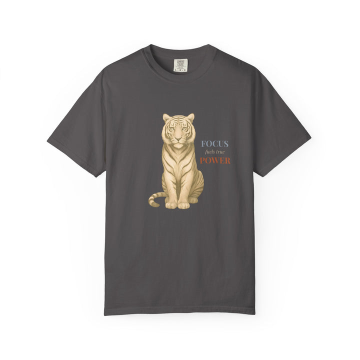 Force fuels true Power – Tiger | Empowered & Bold | Sketch Series by Pure Perspective | Eco Friendly Graphic Tee