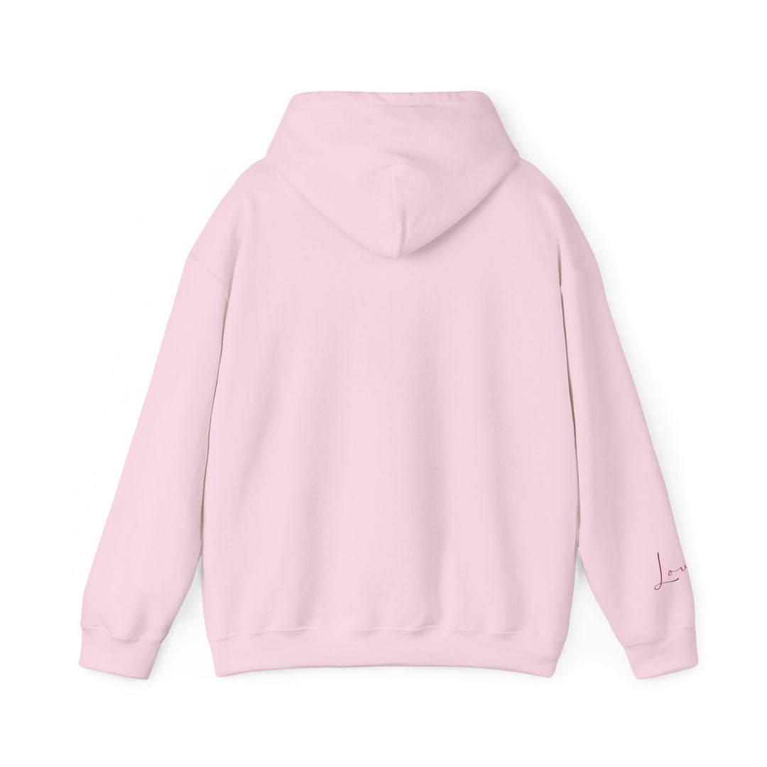 Love – Elephant Mother and Calf Edition | Connected & Compassionate Series | Unisex Heavy Blend™ Hooded Sweatshirt | Eco-Friendly Apparel