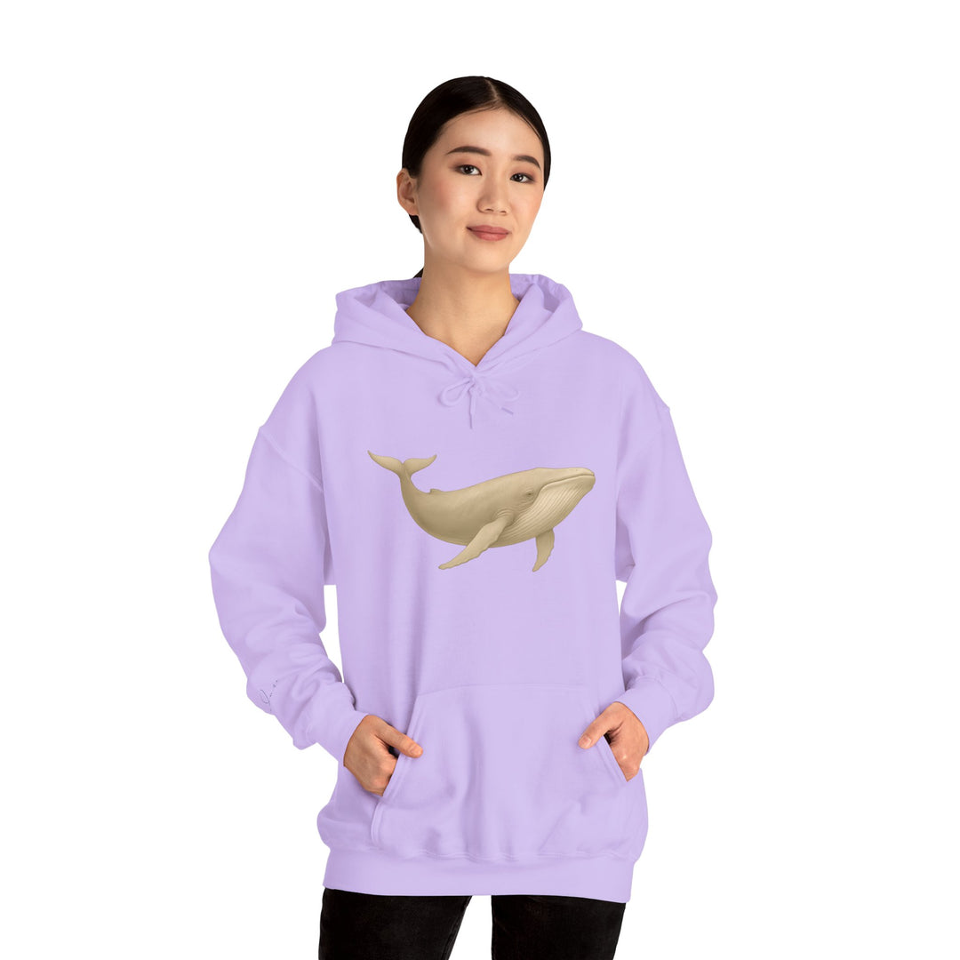 Endure – Blue Whale Edition | Connected & Compassionate Series | Unisex Heavy Blend™ Hooded Sweatshirt | Eco-Friendly Apparel