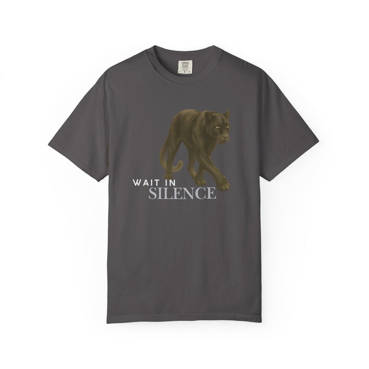 Weight in Silence – Jaguar | Reflective & Wise | Sketch Series by Pure Perspective | Eco Friendly Graphic Tee