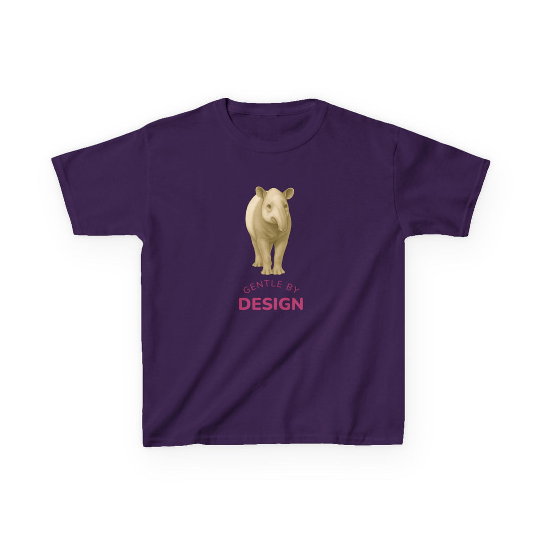 Kids Tapir Tee | "Gentle by Design" | Sketch Design | Eco-Conscious | Grounded & Gentle