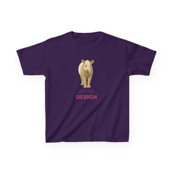 Kids Tapir Tee | "Gentle by Design" | Sketch Design | Eco-Conscious | Grounded & Gentle