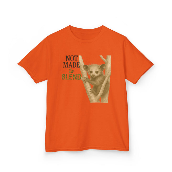 Kids Aye Aye Tee | "Not Made to Blend" | Sketch Design | Eco-Conscious | Reflective & Wise