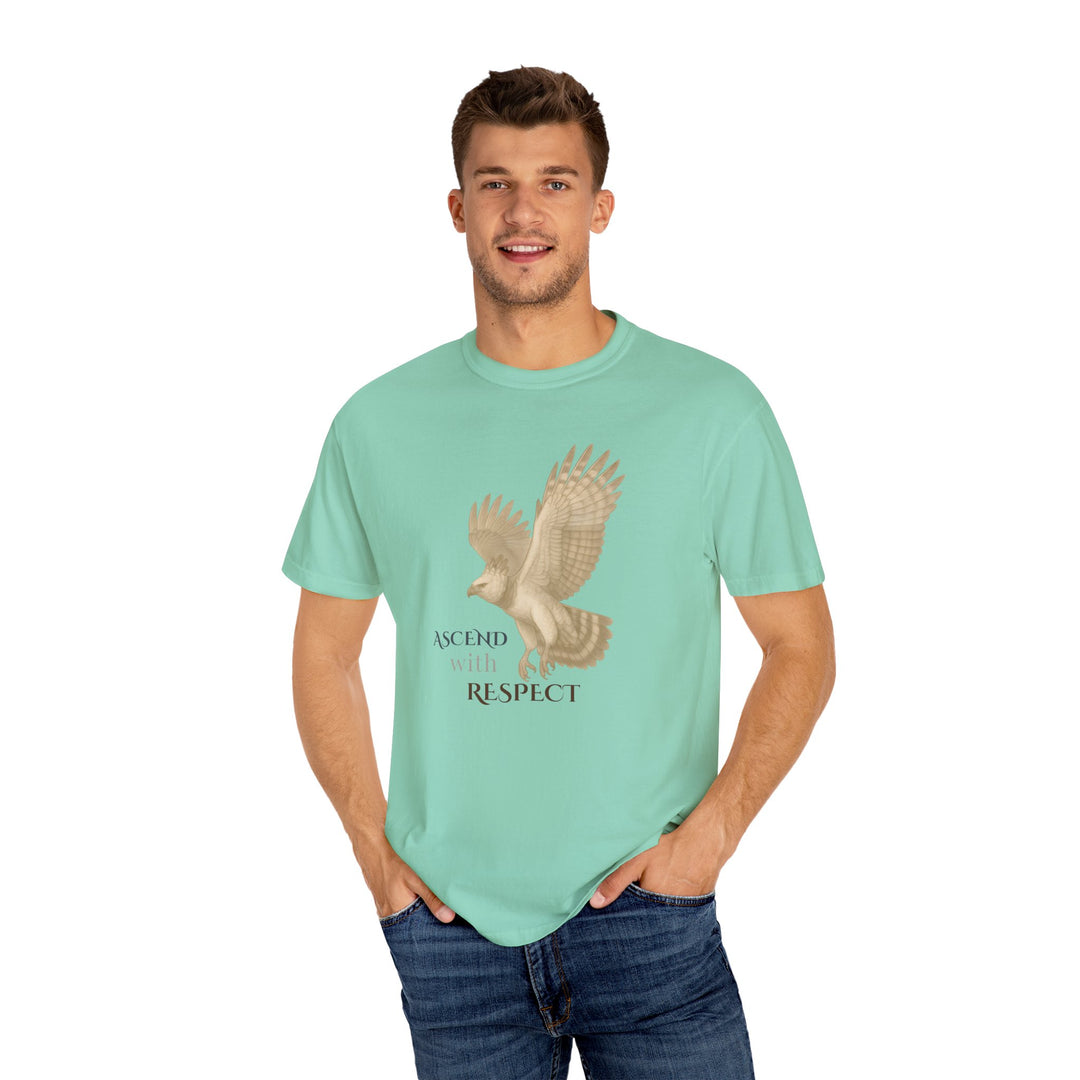 Ascend with Respect – Harpy Eagle | Empowered & Bold | Sketch Series by Pure Perspective | Eco Friendly Graphic Tee