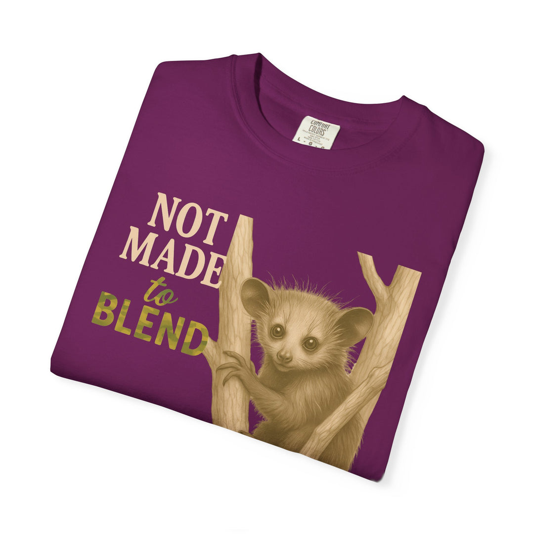 Not Made to Blend – Aye Aye | Reflective & Wise | Sketch Series by Pure Perspective App | Eco Friendly Graphic Tee