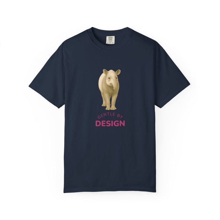 Gentle By Design – Tapir | Grounded & Gentle | Sketch Series by Pure Perspective | Eco Friendly Graphic Tee