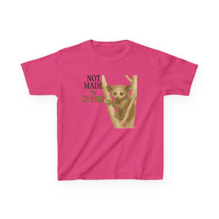 Kids Aye Aye Tee | "Not Made to Blend" | Sketch Design | Eco-Conscious | Reflective & Wise
