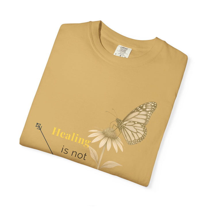 Healing is not Linear – Monarch Butterfly | Hopeful & Healing | Sketch Series by Pure Perspective App | Eco Friendly Graphic Tee