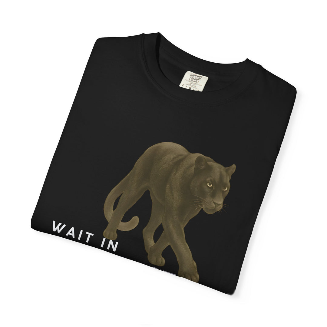 Weight in Silence – Jaguar | Reflective & Wise | Sketch Series by Pure Perspective | Eco Friendly Graphic Tee