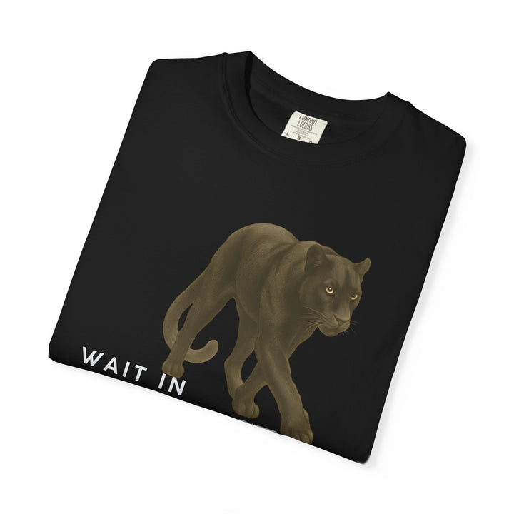 Weight in Silence – Jaguar | Reflective & Wise | Sketch Series by Pure Perspective | Eco Friendly Graphic Tee