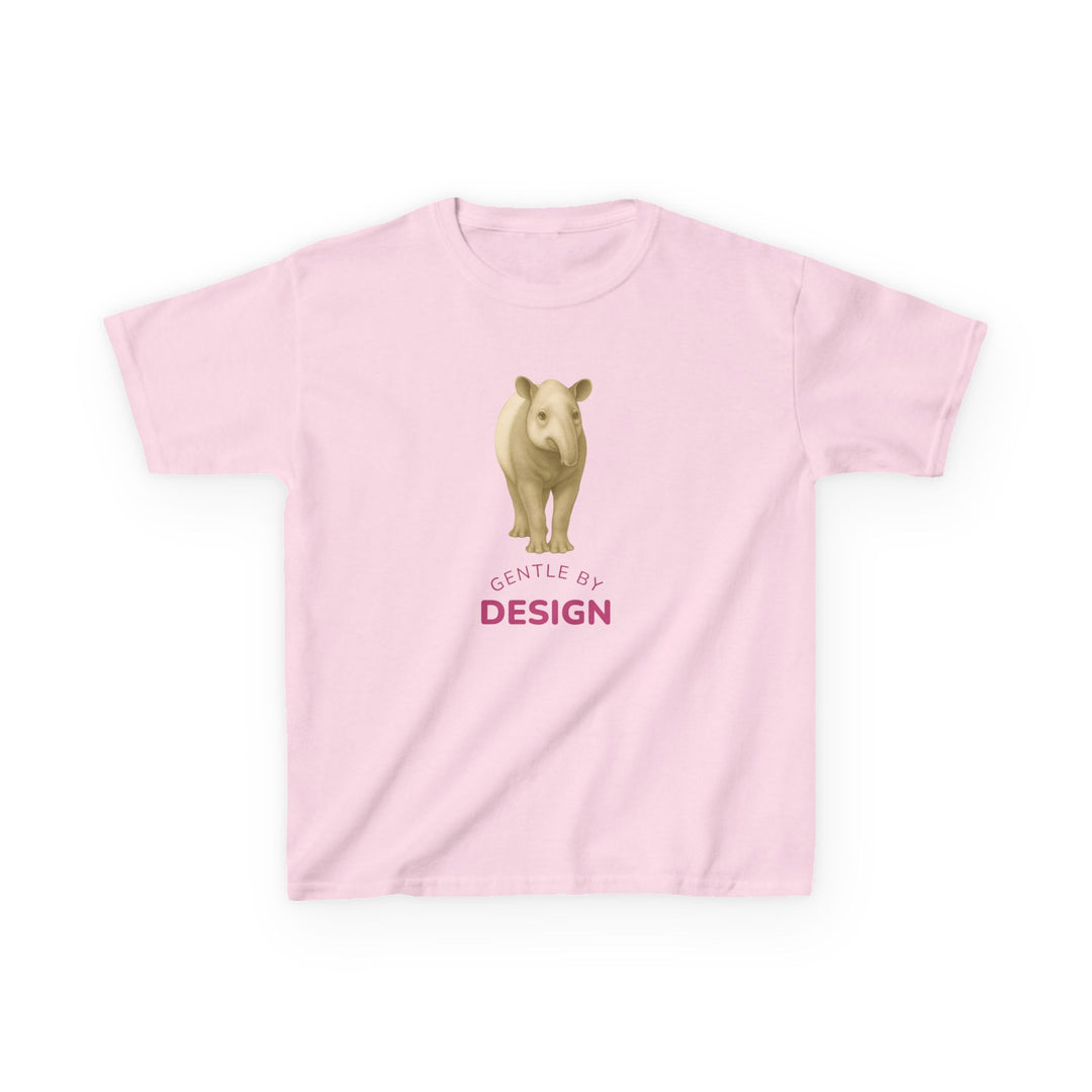 Kids Tapir Tee | "Gentle by Design" | Sketch Design | Eco-Conscious | Grounded & Gentle