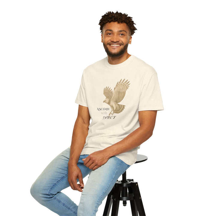 Ascend with Respect – Harpy Eagle | Empowered & Bold | Sketch Series by Pure Perspective | Eco Friendly Graphic Tee