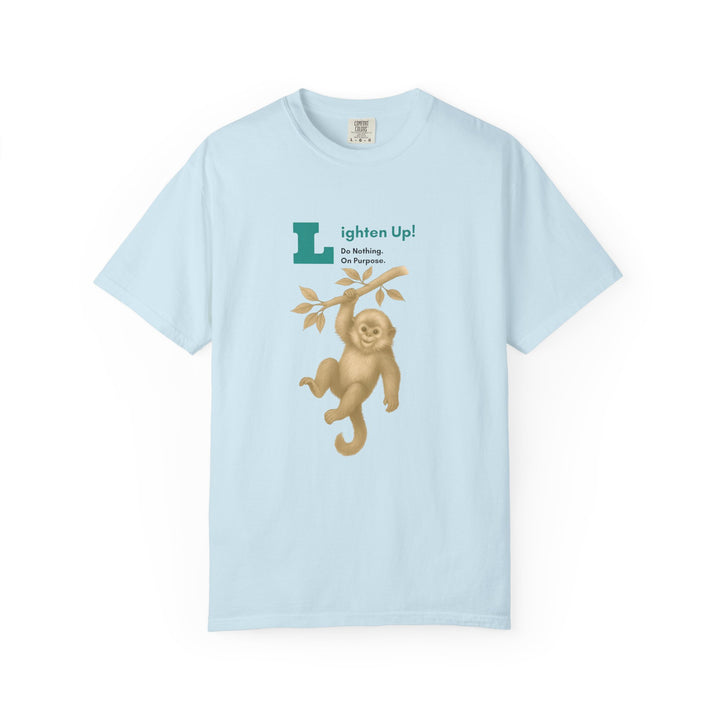 Lighten Up – Golden Snub-Nosed Monkey | Joyful & Playful | Sketch Series by Pure Perspective | Eco Friendly Graphic Tee