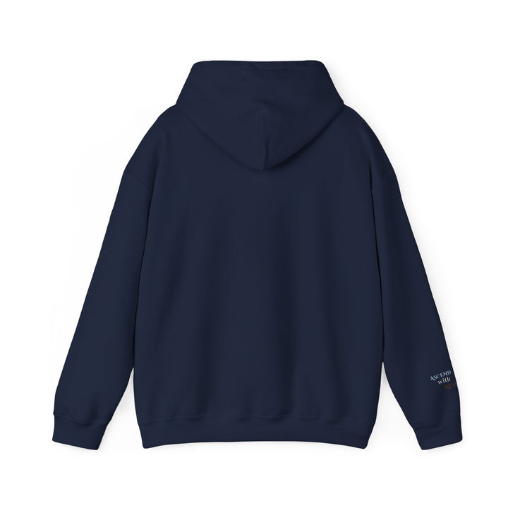 Ascend with Respect – Harpy Eagle | Empowered & Bold Series | Unisex Heavy Blend™ Hooded Sweatshirt | Eco-Friendly Apparel